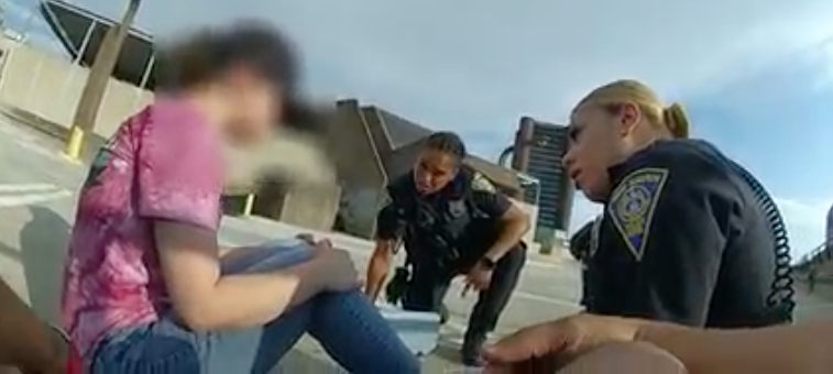 Cops Rescue Woman From The Ledge - Vimarsana News